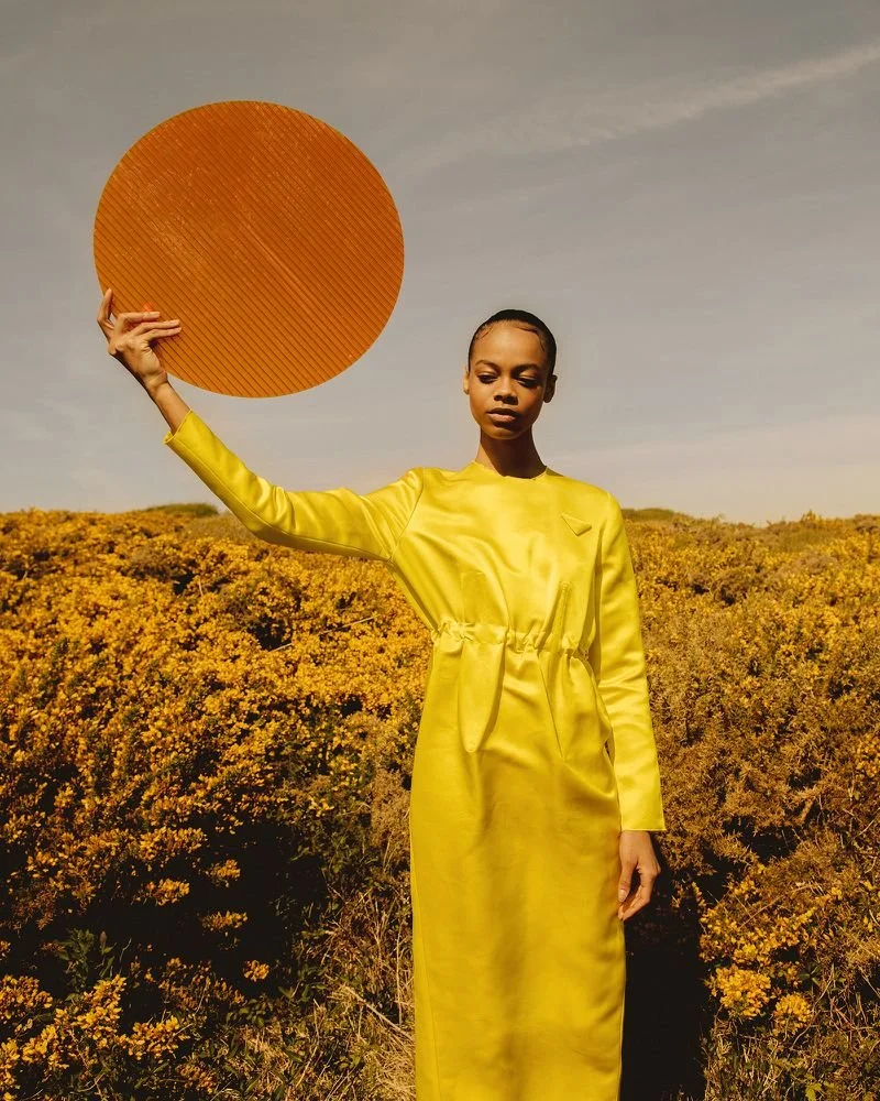 Aaliyah Hydes Gives 'Good Vibes' in Vogue Portugal July 2022